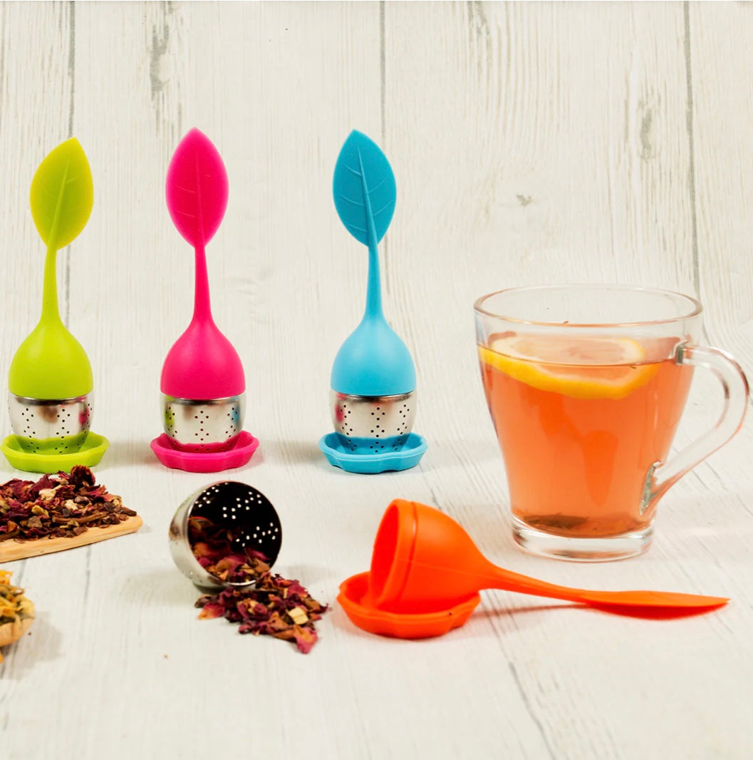 Silicone Infuser with drip tray