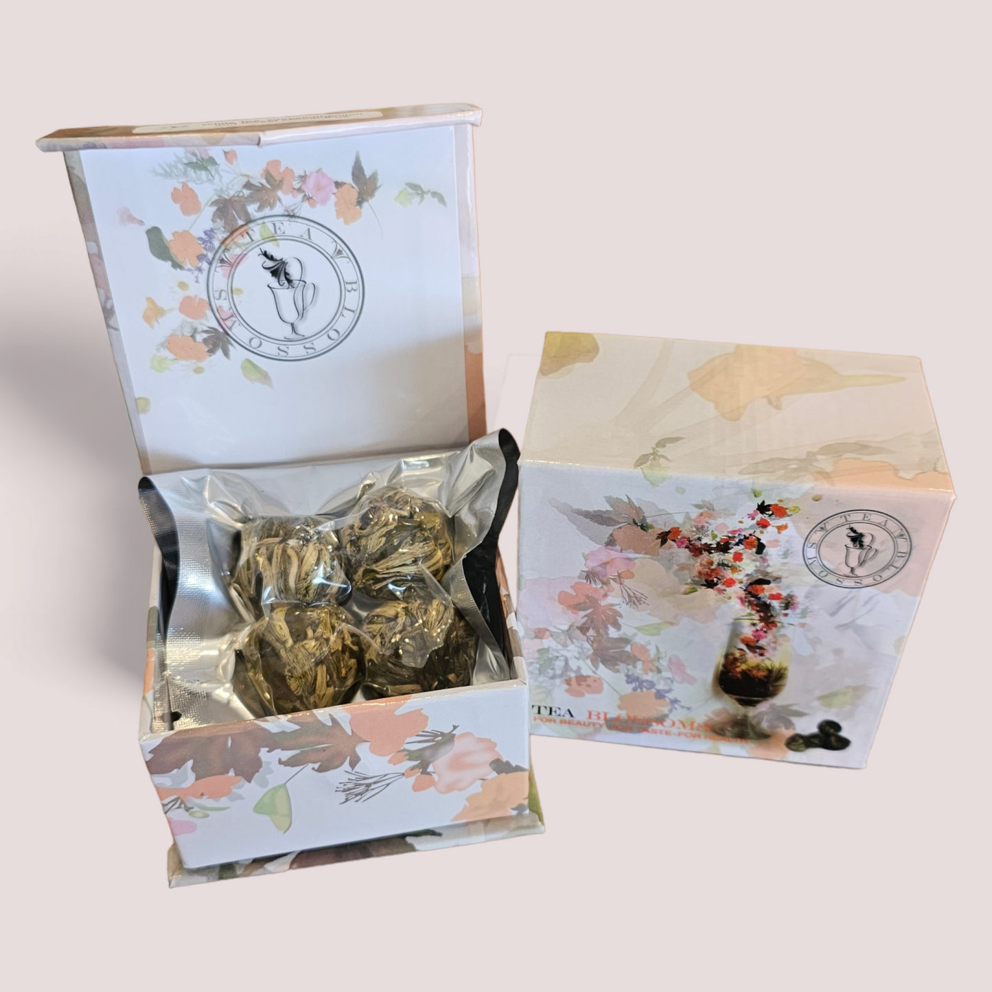 Gift box 4 blooming Tea balls